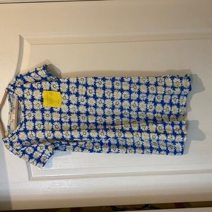 J Crew Crew Cuts daisy shirt dress for girls size 8